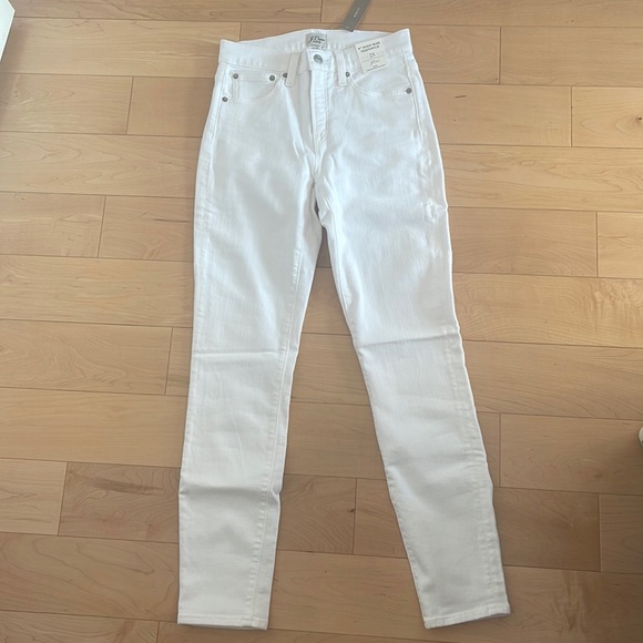 J crew white denim pants - Picture 1 of 3